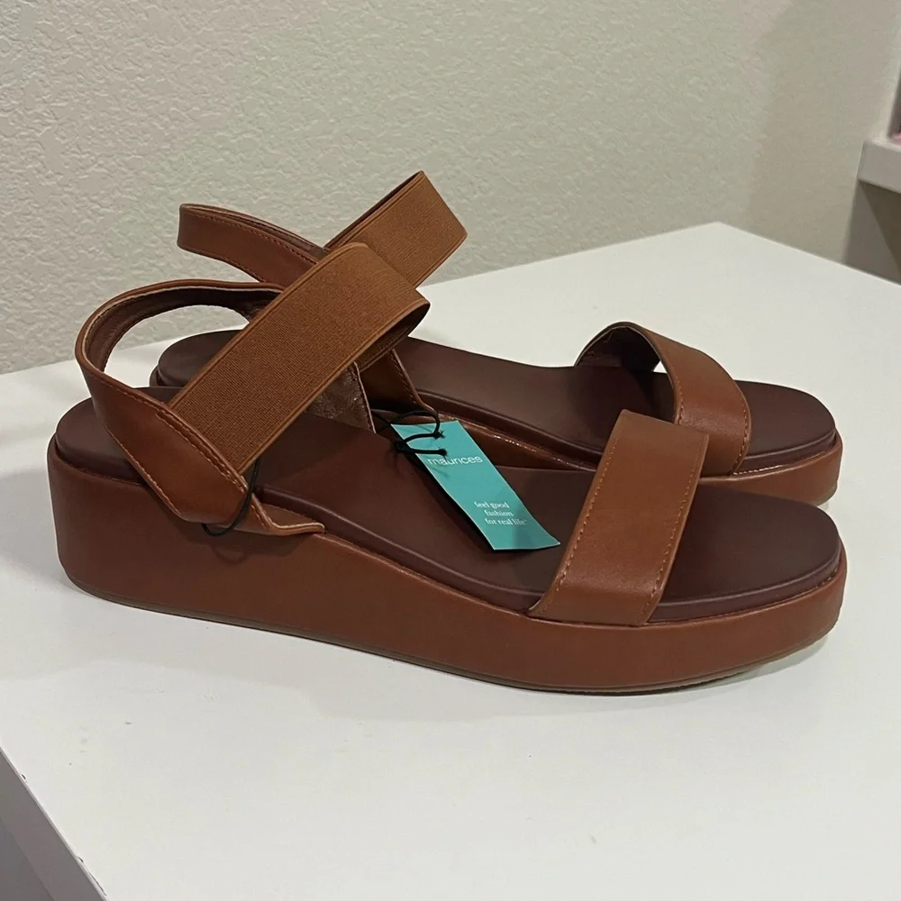 SuperCush Aubrey Wedge For Cognac